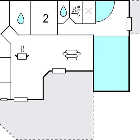 In Borkop With Kitchen Ferienhaus