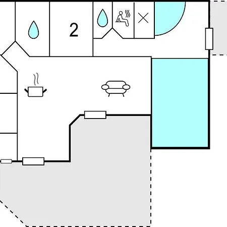 In With Kitchen Ferienhaus *